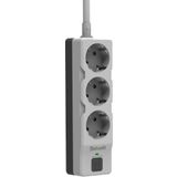 Dotvolt Üçlü 1.5 Metre Kablolu Akım Korumalı Priz Beyaz Anahtarlı Surge Hunter 1050 Joule