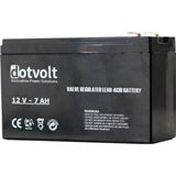 Dotvolt Volt Dt7-12 12v 7ah Kuru Tip Ups+güvenlik Aküsü