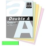 Double A 25'li A4 80 gr Pastel Zümrüt Yeşili Renkli Kağıt