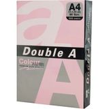 Double A 500'lü A4 80 gr Pastel Pembe Renkli Fotokopi Kağıdı