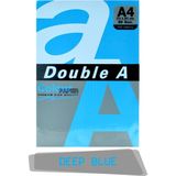 Double A Renkli Fotokopi Kağıdı 100'lü A4 80 gr Deep Blue