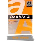 Double A Renkli Fotokopi Kagidi 25 Li A4 75 Gr Fosforlu Turuncu