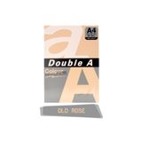 Double A Renkli Fotokopi Kağıdı 25 Li A4 80 gr - Old Rose