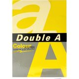 double-a renkli fotokopi kağıdı a4 80 gram limon sarısı (25 li paket) - Yok