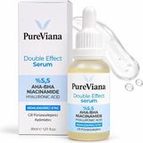 Double Effect Serum 30ML – Aha-Bha + Niacinamide – Aydınlatıcı, Gözenek Sıkılaştırıcı, - Genel