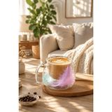 Double Feather 200 ml Cidarlı Kupa - Şeffaf