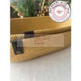 Double Knot Design 2Li Oval Ekmek Sepeti / Organizer / Sepet Hasır Jüt Tress Hediyelik Anneler Günü