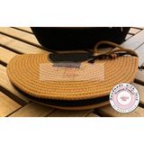 Double Knot Design Bailey Yarım Ay D Clutch Portföy Çanta abiye Çanta Hediyelik - Siyah - Sarı