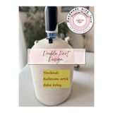 DOUBLE KNOT DESİGN Damacana Kılıfı Beyaz Dekoratif Sepet - Organizer Hasır Jüt Tress Hediyelik Anneler Günü