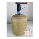 DOUBLE KNOT DESİGN Damacana Kılıfı Dekoratif Sepet - Organizer / Hediyelik Hasır Jüt Tress