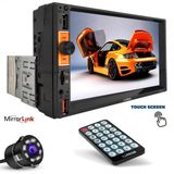 Double Teyp 7 4X65w Mırrorlınk Bt/Usb/Sd/Mp5/Aux/Fm Kameralı Tofas Serı Mega Vm-2505