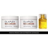 Double The Moisture Treatment Kit - Kalın Telli Saçlar Için Bağ Güçlendirici Bakım Yağı & Ikili Yoğun Nemlendirici Maske Seti - Renksiz