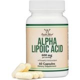 Double Wood Alpha Lipoic Potent Antioxidant For Neuropathy And Cardiovascular Health 600 mg 60 Caps - 60 KAPSÜL
