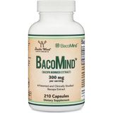 Double Wood Bacomind Bacopa Extract Supplement 300MG 210 Kapsül Bacopa Monnieri Extract - Aromasız