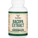 Double Wood Bacopa Monnieri Extract 450mg 90 Capsul Usa Version