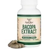 Double Wood Bacopa Monnieri Memory Supplement 450MG, 90 Caps
