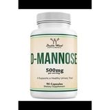 Double Wood D Mannose 500mg 90 Capsules (D-Mannose for Urinary Tract Health and Bladder Lining 3735 (Renksiz)