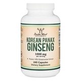 Double Wood Korean Panax Ginseng 1,000 Mg 240 Kapsül - Aromasız
