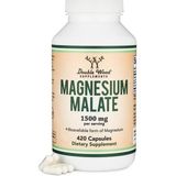 Double Wood Magnesium Malate 1500 mg 420 Veg.kapsül.usa Vers. - Aromasız