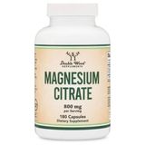Double Wood Magnezyum Sitrate - 400 Mg 180 Caps. - Aromasız