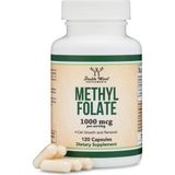 Double Wood Methylfolate 1,000 mcg 120 Caps Methylated Folate Than Folic Acid - 120 KAPSÜL