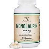 Double Wood Monolaurin Immune Support Supplement 1 000mg Per Serving 210 Capsules (Vegan Safe Non-Gmo Gluten Free Manufactured In The Usa) Immune Booster For Adults Immune System Defens