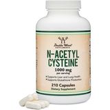 Double Wood Nac N-Acetyl Cysteine 1000MG Per Serving 210 Kapsul Abd
