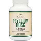 Double Wood (Özelsporcugıdaların'dan !!) Psyllium Husk (240 Capsul 1,500MG Per Serving) 37. - Aromasız