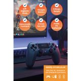 Doubleshock Ps 4 Kablosuz Joystick Tablet Telefon Pc Uyumlu Titreşimli Oyun Kolu 1 Adet