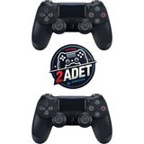 Doubleshock Ps 4 Kablosuz Joystick Tablet Telefon Pc Uyumlu Titreşimli Oyun Kolu 2 Adet - Siyah