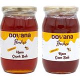 Dovana Organik Ham Çam Balı & Ham Çiçek Balı Seti