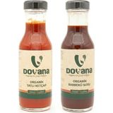 Dovana Organik Tatlı Ketçap & Organik Tatlı Barbekü Sosu Seti
