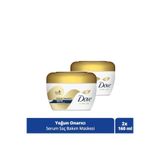 Dove 1 Minute Serum Saç Bakım Maskesi Yoğun Onarıcı 160 ml X2
