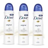 Dove 3x150 ml Original Kadın Deodorant