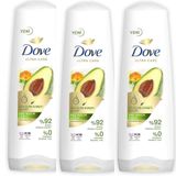 Dove 3x350 ml Avokado ve Kalendula Özü Dökülmeye Karşı Saç Bakım Kremi