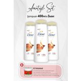 Dove 3x400 ml Ultra Care Besleyici Bakım Şampuan ve Kil Maskesi
