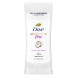 Dove Alüminyum Deodorant Çubuğu, Koltuk Altı Bakımı ve Pembe Yasemin Kindest, Hindistan Cevizi, 2,6 Oz