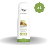 Dove Avakado Özlü Saç Kremi 350 ml - (3 Adet)