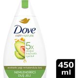 Dove Avokado Yağı ve Kalendula Özlü Nemlendirici Duş Jeli 450 ml – Cildi Yumuşatan ve Ferahlatan Formül