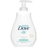 Dove Baby 400 ml Nemlendirici Saç ve Vücut Yıkama Jeli Şeffaf Özellikli Göz Yakmayan Formül
