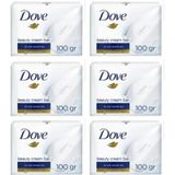 Dove Beauty Cream Bar 6x100 gr Sabun