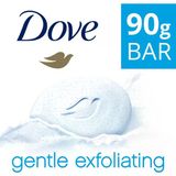 Dove Beauty Cream Bar Katı Güzellik Sabunu Gentle Exfoliating Nemlendirici Etkili, 90 g