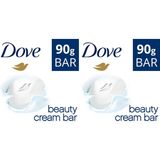 Dove Beauty Cream Bar Katı Güzellik Sabunu Original Nemledirici Etkili, 90 g 2li paket