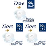Dove Beauty Cream Bar Katı Güzellik Sabunu Original Nemledirici Etkili, 90 g 3lü paket