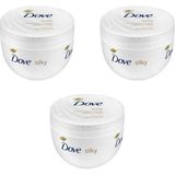 Dove Body Silk 3x300 ml El ve Vücut Kremi