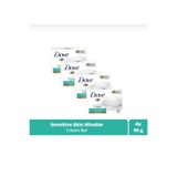 Dove Cream Bar Sensitive Skin Sabun 90gr - 4 Adet
