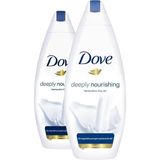 Dove Deeply Nourishing 2x500 ml Duş Jeli