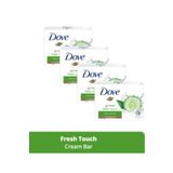 Dove Fresh Touch 4x90 gr Nemlendirici Etkili Sabun
