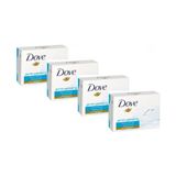 Dove Gentle Exfoliating Cream Bar 4×100 gr Sabun