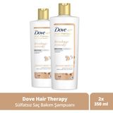 Dove Hair Therapy Breakage Remedy Sülfatsız 2x350 ml Şampuan